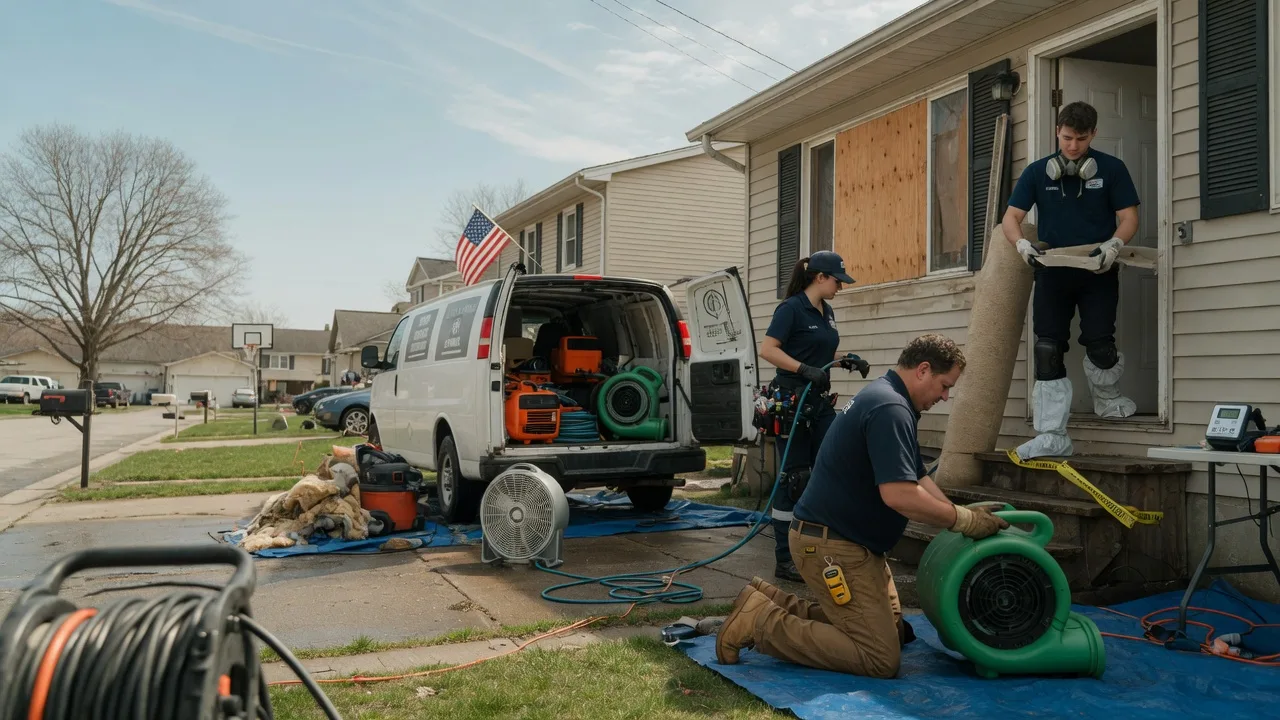 Water Damage Restoration in Egan, LA near me